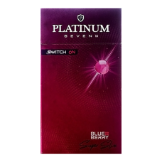 Сигареты Platinum Seven Superslims Blueberry Switch On